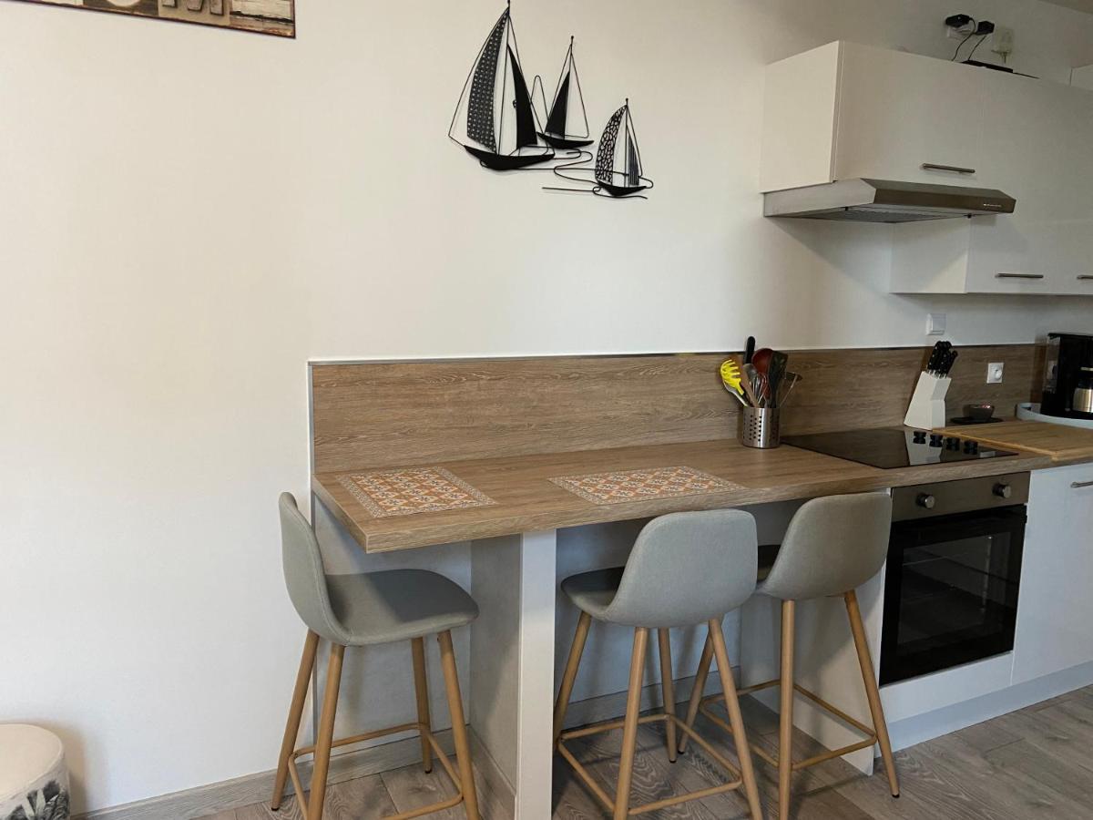 "Appartement Sur Digue" Proche De La Plage Avec Wifi 维姆勒 外观 照片