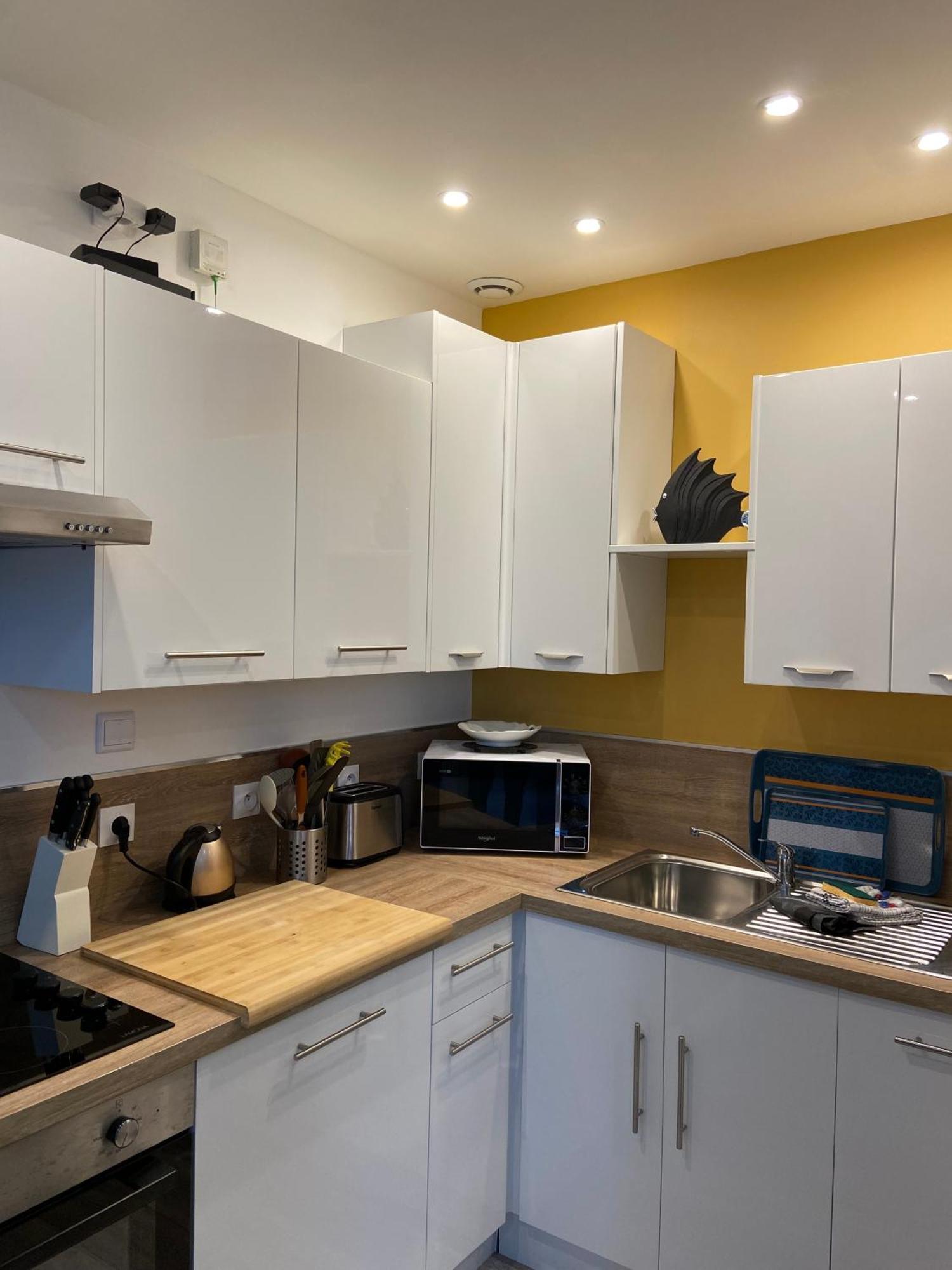 "Appartement Sur Digue" Proche De La Plage Avec Wifi 维姆勒 外观 照片