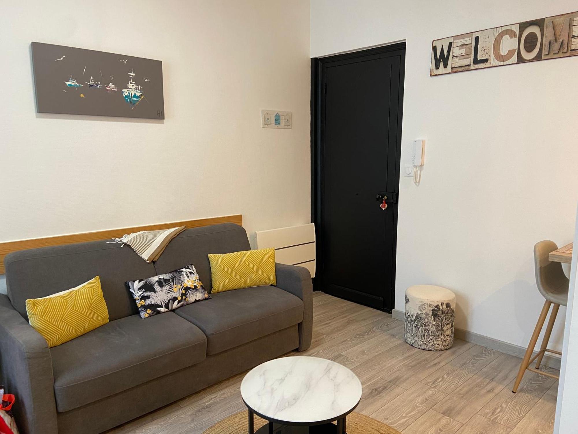 "Appartement Sur Digue" Proche De La Plage Avec Wifi 维姆勒 外观 照片