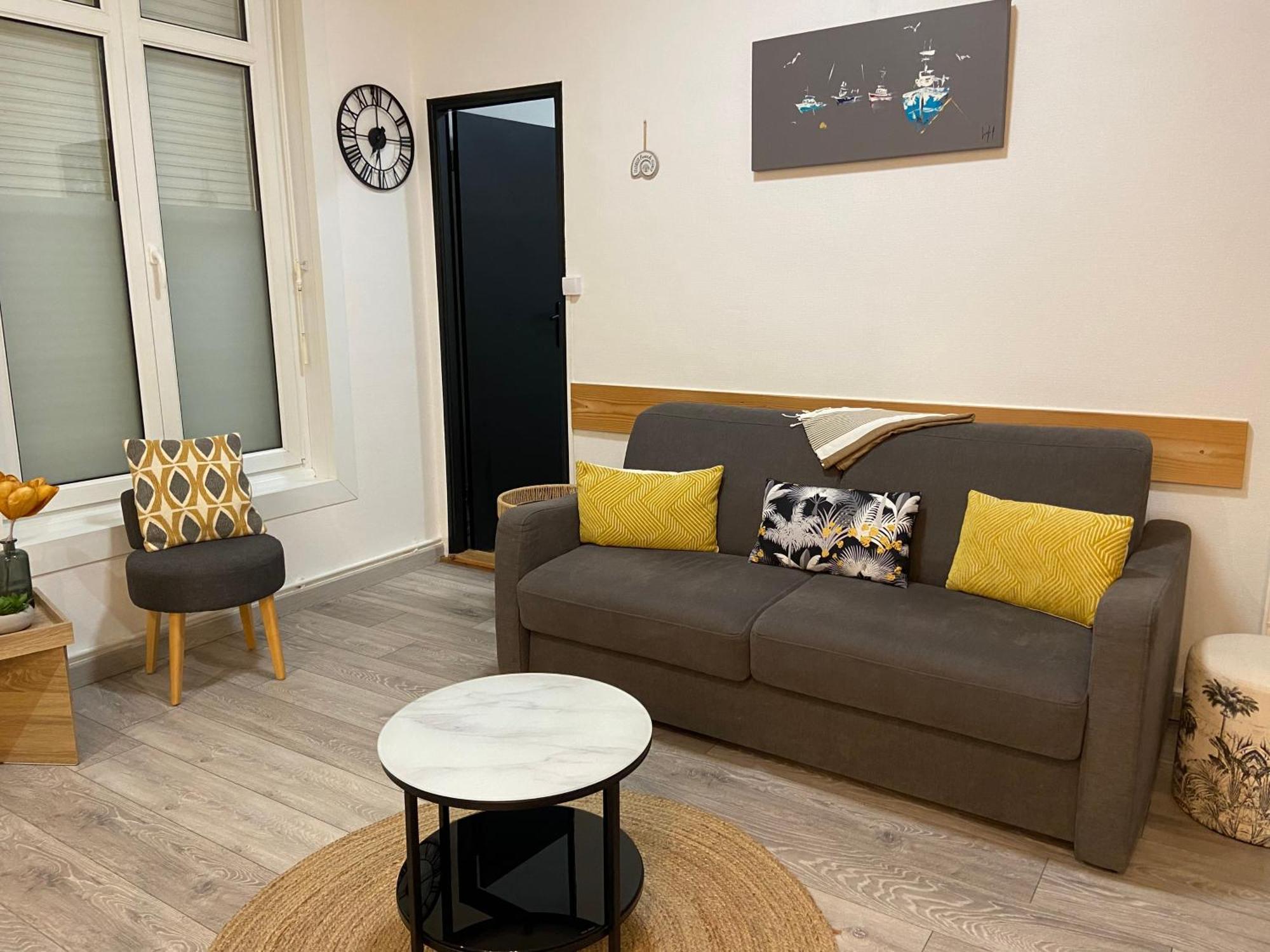 "Appartement Sur Digue" Proche De La Plage Avec Wifi 维姆勒 外观 照片