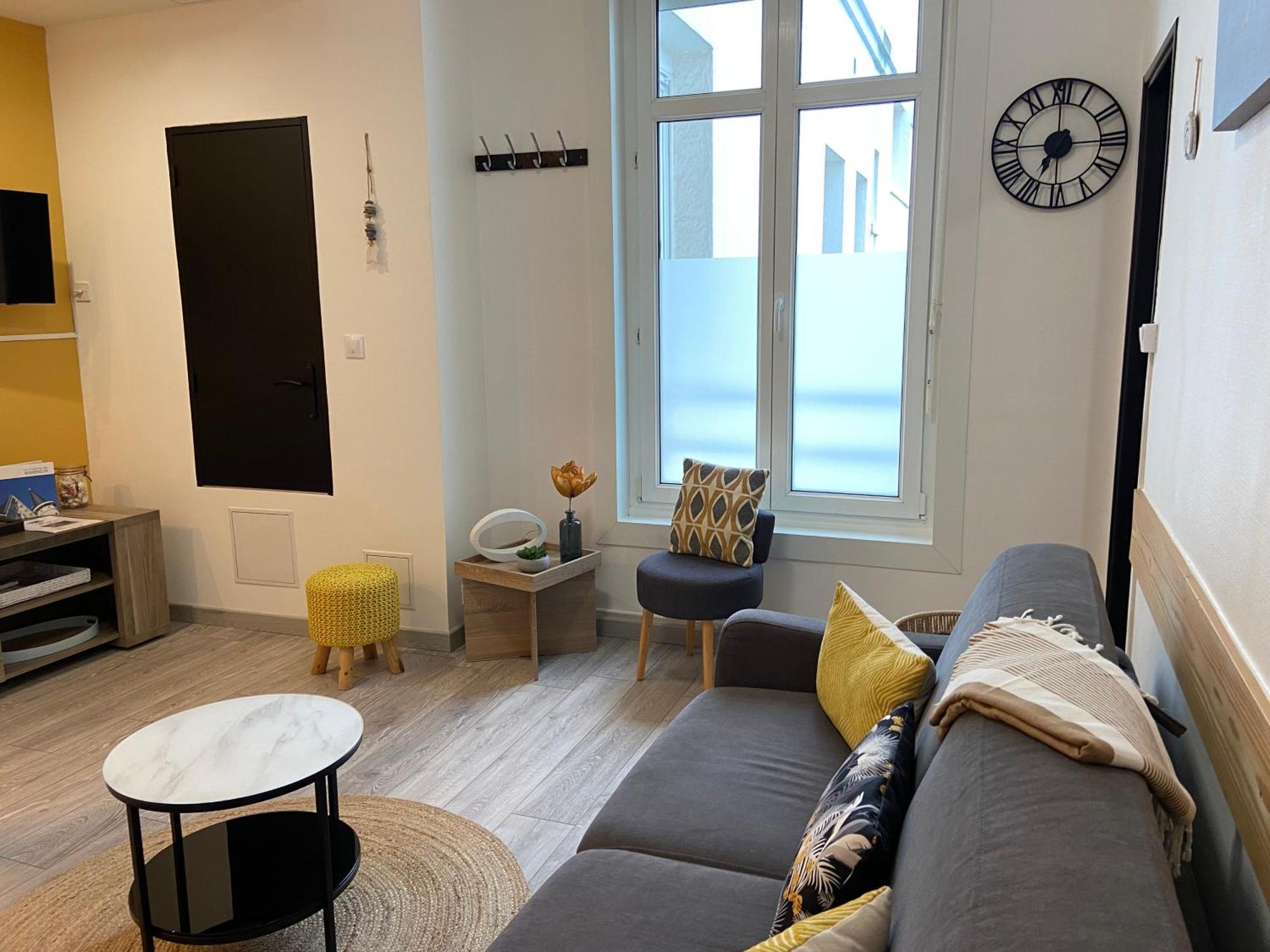 "Appartement Sur Digue" Proche De La Plage Avec Wifi 维姆勒 外观 照片